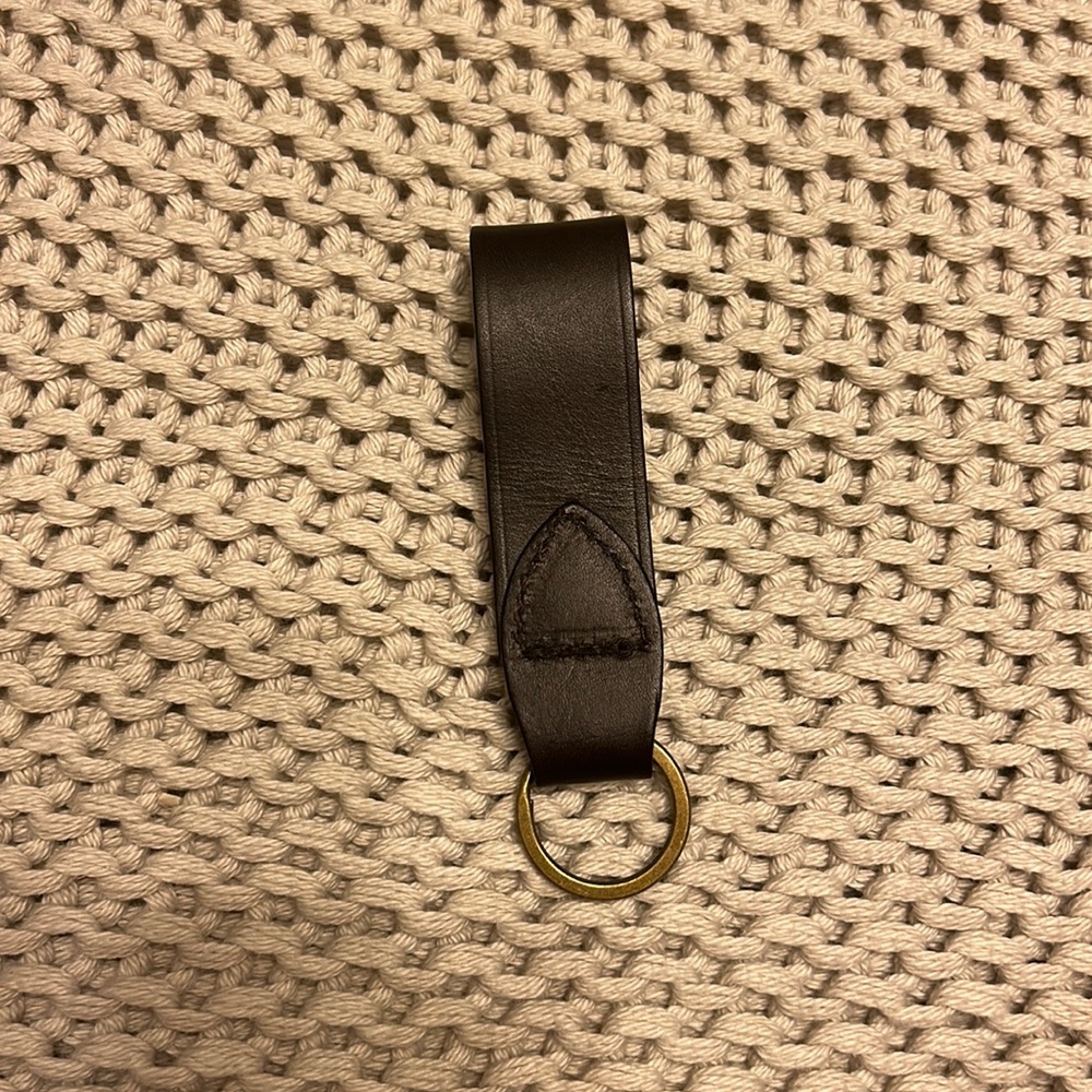 Filson Bridle Leather keychain